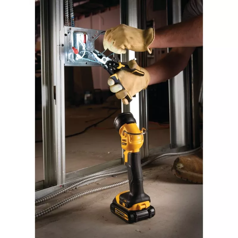 Lanterna LED articulada a bateria Dewalt 18V XR Li-Ion - unidade base