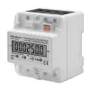 Contador de energia eletrónico trifásico QOLTEC 50900 400V LCD 4P