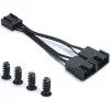 Fractal Design Venturi HP-12 PWM Ventoinha para caixa 120mm – Preto