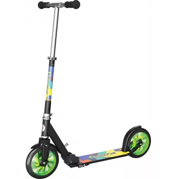 Trotinete clássica Razor A5 Lux Light-Up — quadro em alumínio, rodas PU de 20 cm, dobrável, carga máx. 100 kg