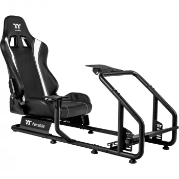 GR300 Racing Simulator Cockpit, Sim Rig (preto)