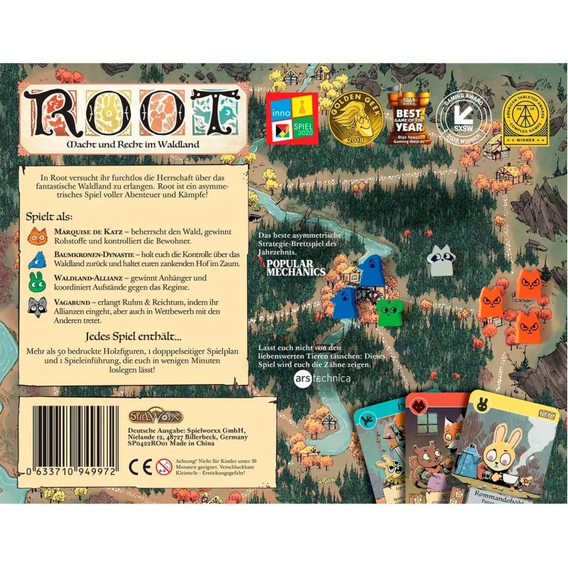 Root, jogo de tabuleiro