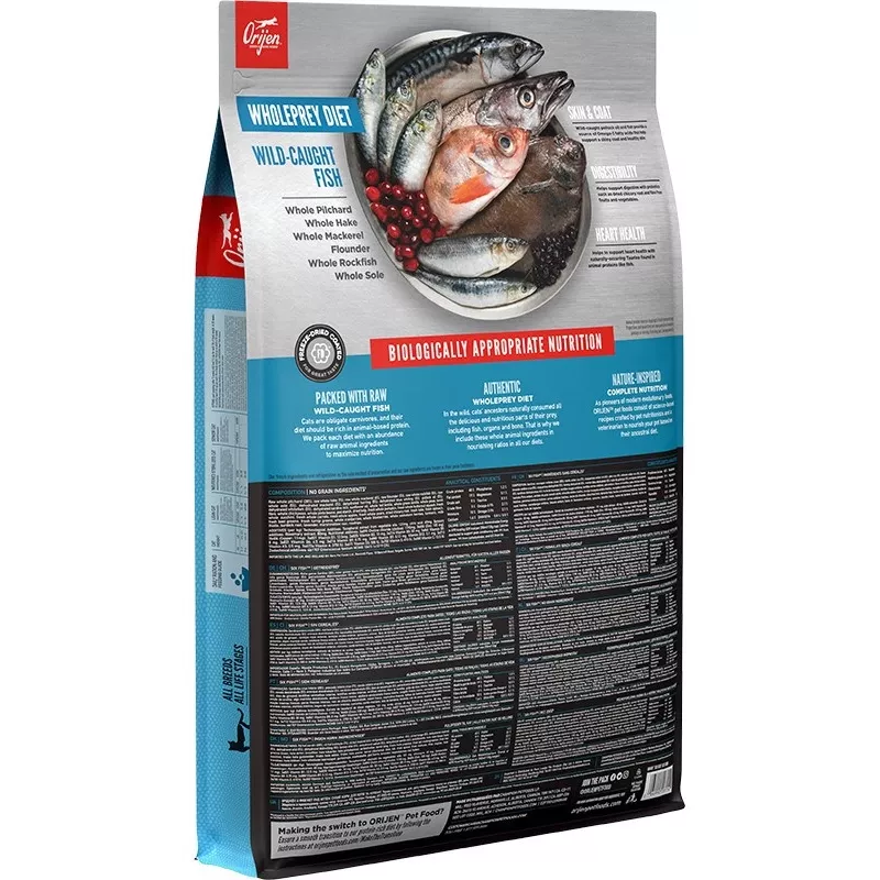 ORIJEN Six Fish Cat - comida seca para gatos - 5,4 kg