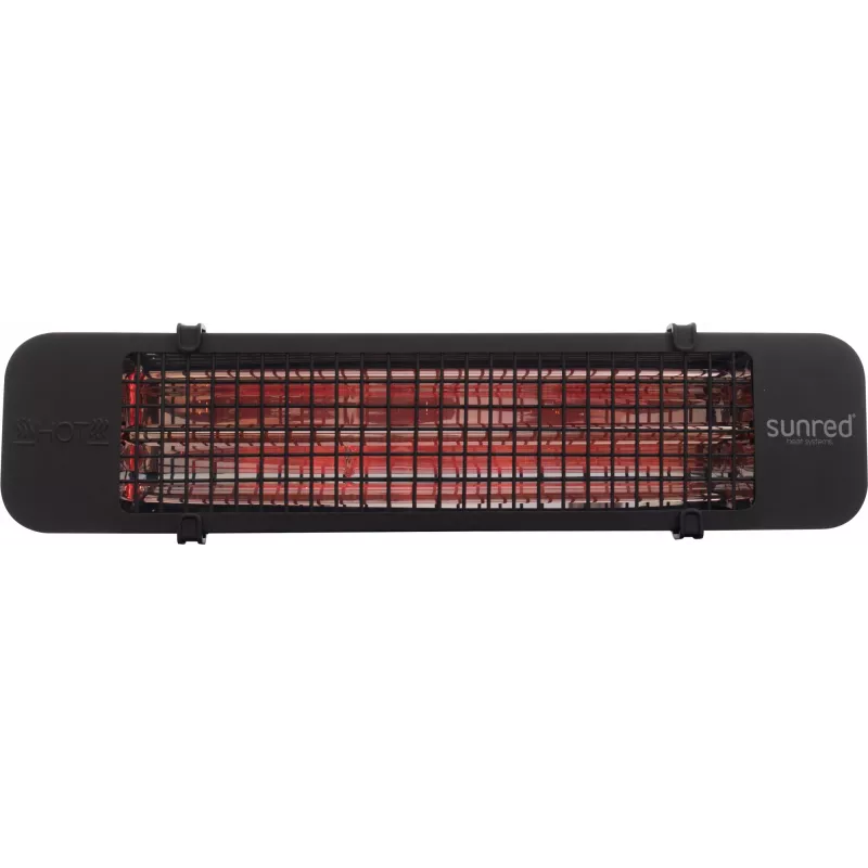 SUNRED | Aquecedor | RD-DARK-VIN25H, Dark Vintage Hanging | Infravermelhos | 2500 W | Preto | IP44