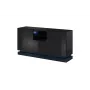Cómoda QIU 2D1K 150x41.5x75 preto brilhante/preto brilhante