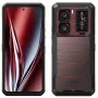 Smartphone Oukitel WP300 5G, 6,8 polegadas, 12 GB de RAM, 512 GB, 16000 mAh, IP69K, Android 15, vermelho