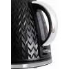 ELDOM NELA chaleira elétrica, capacidade 1,7 l, potência 2000 W, preto