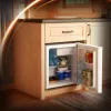 Frigorífico Adler | AD 8096 | Classe de eficiência energética E | Instalação livre | Frigorífico de volume total | Altura 51 cm | Capacidade líquida do compartimento de refrigeração 45 L | 39 dB | Branco