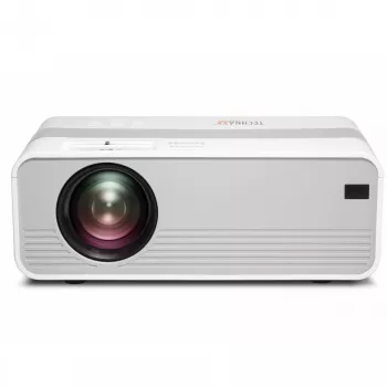 Projetor Technaxx TX-127 Standard Throw 2000 ANSI lúmenes LCD 1080p (1920x1080) prateado branco