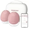 Bomba tira-leite elétrica dupla Momcozy M9 vermelha, 150ml