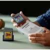 LEGO conjunto de construção design retrô Game Boy 72046 – réplica detalhada, suporte de exposição