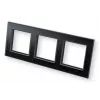 eQ-3 Homematic IP 162150A1 Moldura de vidro, tripla, preto