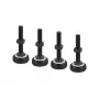 Conjunto de pés niveladores LANBERG AK-1602-B M10 ajustável em altura durável