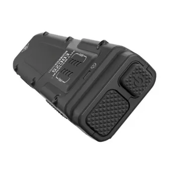 Lanterna tática Nitecore EDC25 — LED duplo, 15 lm, corpo em alumínio, recarregável por USB, IP54, resistente a impactos, preta