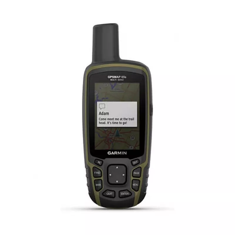 Dispositivo GPS Garmin GPSMAP 65s pessoal preto