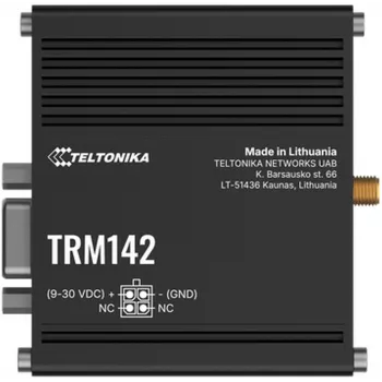 Modem 4G industrial TELTONIKA TRM142 — conectividade LTE, design industrial compacto