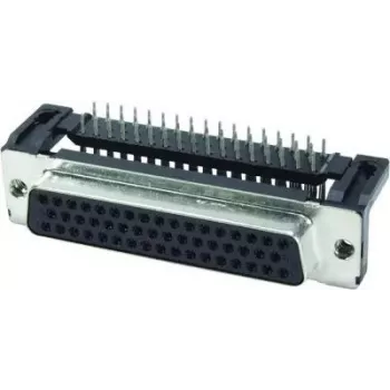 Conector de cabo Harting 09 66 512 6601 preto prateado aço liga de cobre