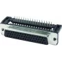 Conector de cabo Harting 09 66 512 6601 preto prateado aço liga de cobre
