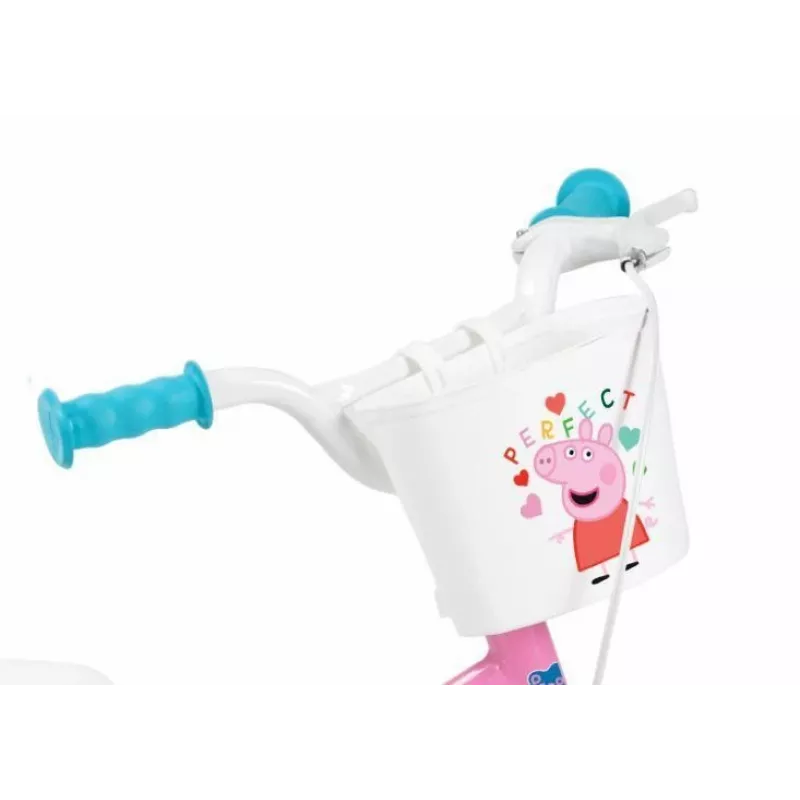 Bicicleta infantil Toimsa modelo 1195 Peppa Pig 12 polegadas rosa — roda de 12 polegadas, bicicleta infantil