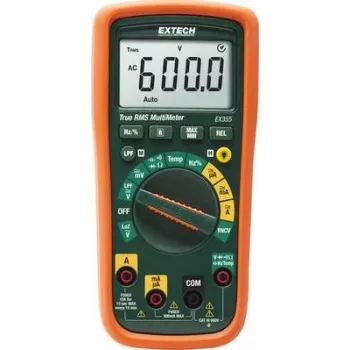 Multímetro digital de mão Extech EX355 CAT III 600 V Visor (contagens): 6000 (EX355)