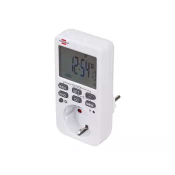 brennenstuhl Comfort-Line - Interruptor de rede automático - Corrente alternada 230 V - 3600 Watt - Saídas: 1 - branco (1506320)