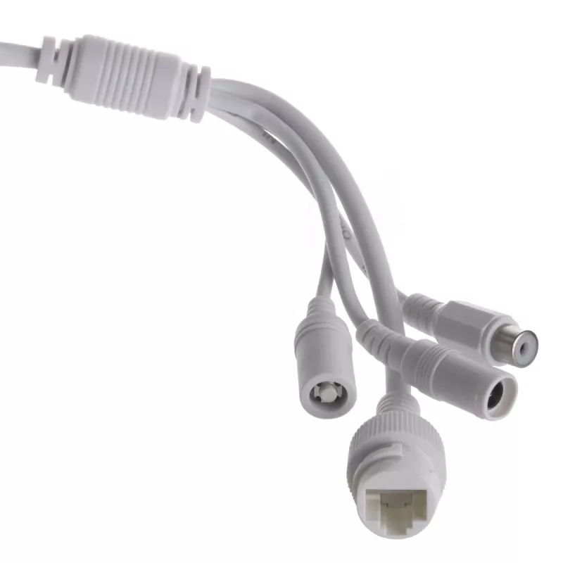 Câmara IP Maclean IPC WiFi 5MPx exterior, sirene, CMOS 1/2.5, H.264/H.264+/H.265/H.265+/JPEG/AVI, Onvif, MCTV-516
