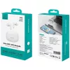 Auscultadores Bluetooth 6.0 E05 TWS branco