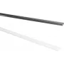 Perfil em U de alumínio EUROLITE 20 mm branco leitoso, 51210866, 2 m