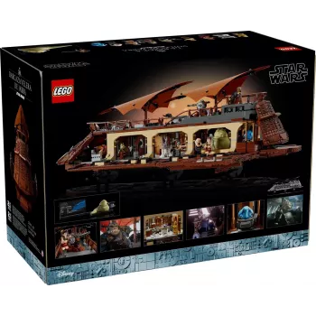 Conjunto LEGO Star Wars Jabba's Barge 75397 – 3943 peças, 11 minifiguras, idade 18+
