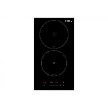 CATA | Placa de cozinha | ISB 3102 BK | Indução | Número de queimadores/zonas de cozinha 2 | Slider | Temporizador | preto