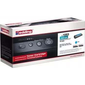 Toner EDDING EDD-1053 ciano 3,5K para Brother TN-326c - unidade de toner