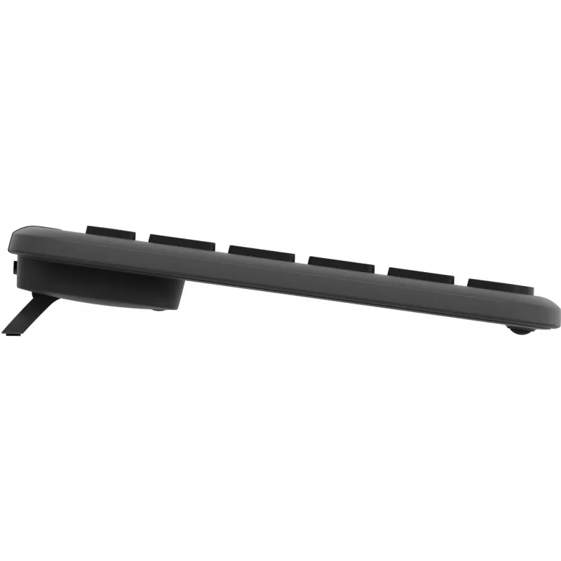 Logitech Signature schlank Combo MK950 - Conjunto de teclado e rato - 100% - Tamanho completo - Sem fios - Bluetooth 5,1 LE - AZERTY - Francês - Graphite (920-012485)