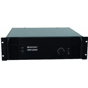 Amplificador Omnitronic PAP-1000 — amplificador de potência ELA 1000W