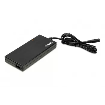 Fonte de alimentação IBOX IUZ90WA 90 W, entrada 100–240 V, saída 4,5 A, tensão ajustável, para interiores, preto