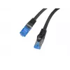 Cabo de rede Lanberg PCF6A-10CC-0025-BK RJ45 Cat6a 0,25m preto