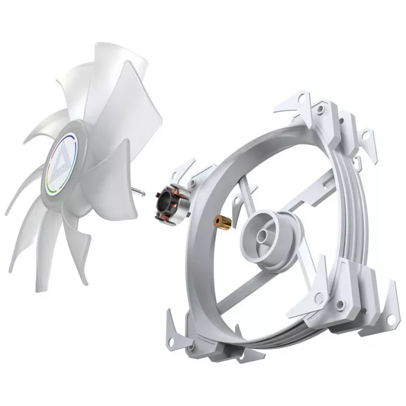 MONTECH HP140 ARGB PWM 140mm Branco pack de 3
