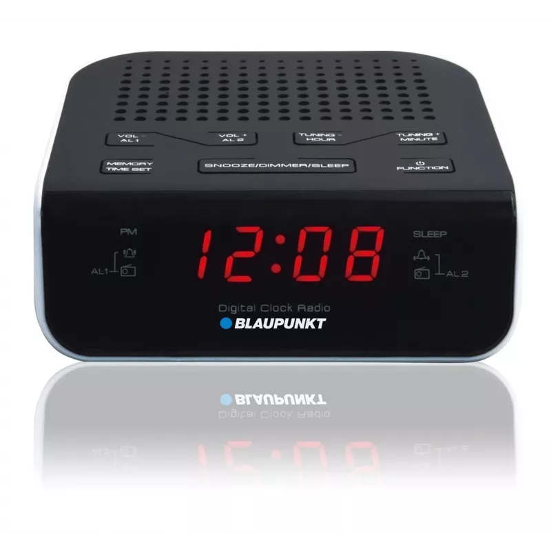 Rádio-despertador Blaupunkt CR5WH preto, branco