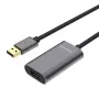 Cabo USB UNITEK Y-271 5 m USB 2.0 cinzento