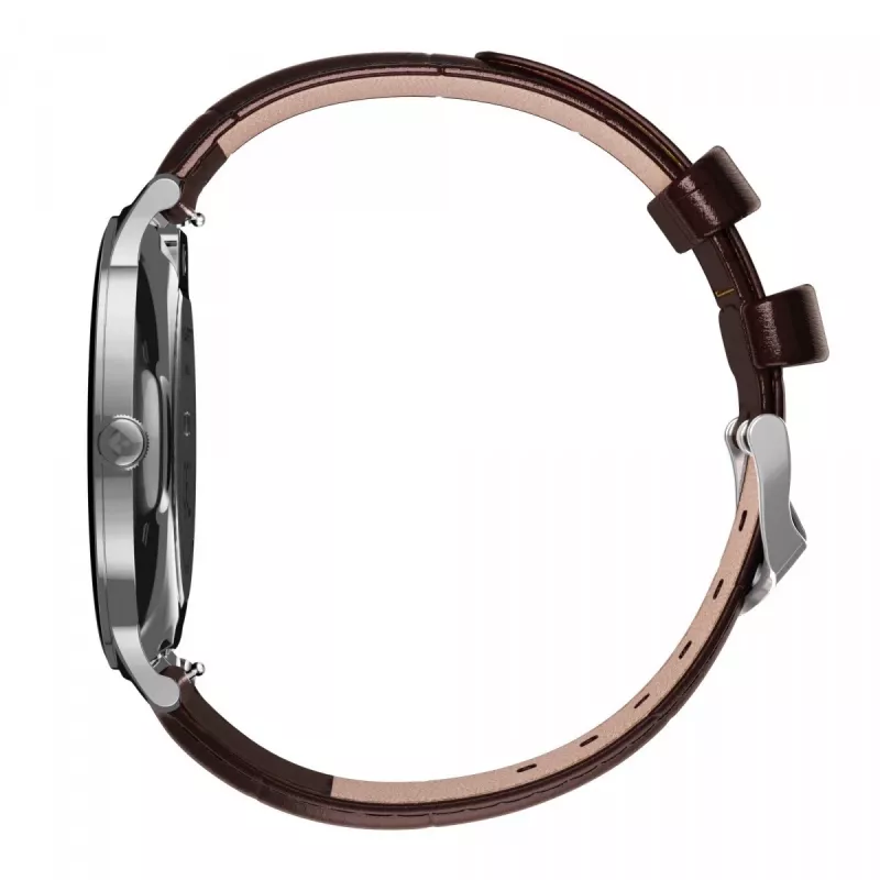 Smartwatch Garett Quantum — aço inoxidável prateado