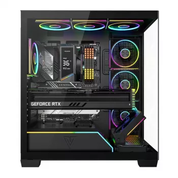 Modecom Volcano Stellar Plus ARGB Midi 8F preto