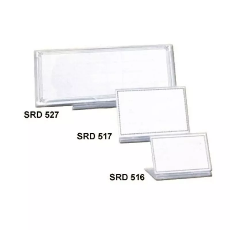 Cartão de mesa 200 x 80 mm, SRD 527 0614-003