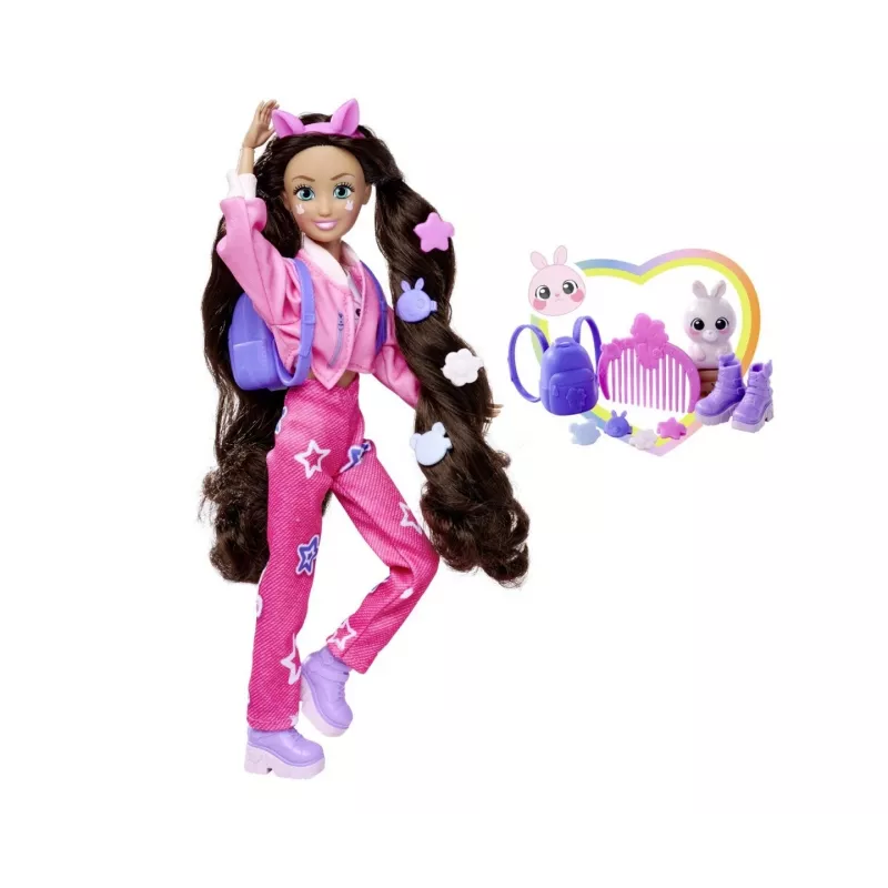 Boneca Kawaii Hi Lucy + acessórios 595-3975