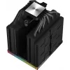 Arrefecedor de CPU DeepCool AK620 Digital PRO — ventoinha de 120 mm, 1750 rpm, 25 dB, 12 V, compatível com LGA1700/AM5, preto