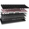 Deltaco GAM-100-DE - 65% - USB + Bluetooth - switch mecânico - QWERTZ - LED RGB - preto