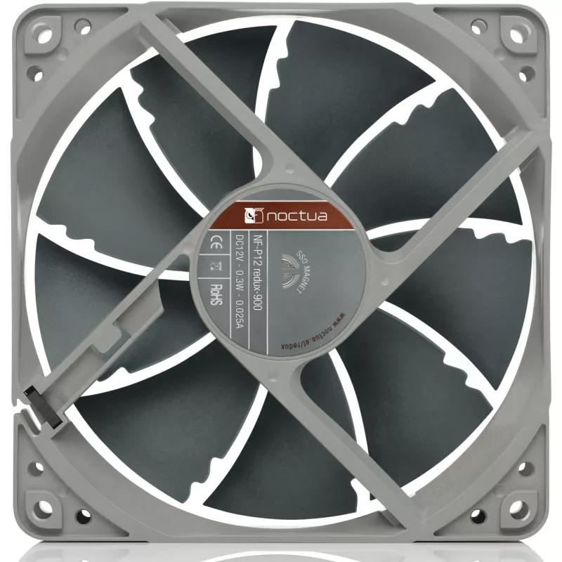 Noctua NF-P12 redux-900 ventoinha para caixa, 120 mm, cinzenta