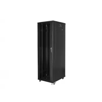 LANBERG 19 42U 800x800 independente porta de vidro (FlatPack) preto (envio por transportadora)
