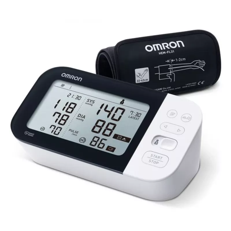 Omron M7 Intelli IT tensiómetro de braço, automático, 2 utilizadores