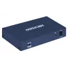 Ligações de rede Hikvision DS-3E0106HP-E não gerido Fast Ethernet (10/100) com suporte PoE azul