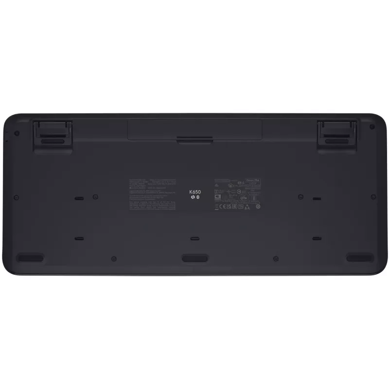 Logitech Signature K650 - Teclado - Sem fios - Bluetooth 5.1 - QWERTY - Espanhol - Grafite (920-010917)