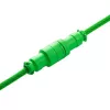 Cabo de alimentação CableMod PRO ModMesh 12VHPWR macho para PCIe 8 pinos 45 cm Azul-claro